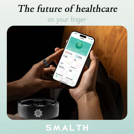 Smalth Smart Ring: Monitor Your Health Status Anytime via the App
