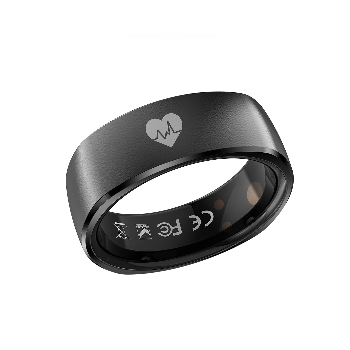 Smalth Ring Titanium Pro | ECG Smart Ring