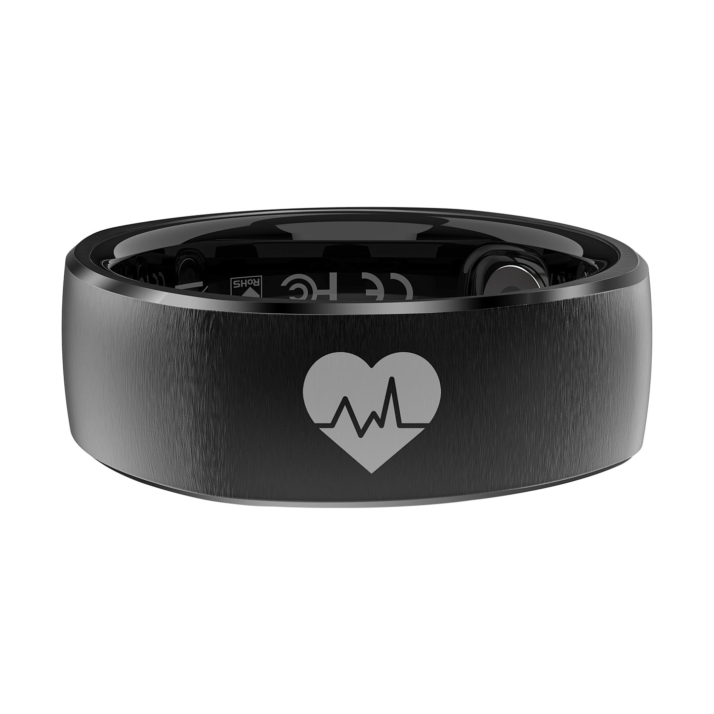 Smalth Ring Titanium Pro | ECG Smart Ring